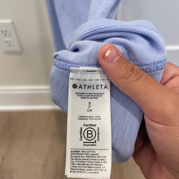 Athleta Light Purple Tank Top - Picture 4 of 5